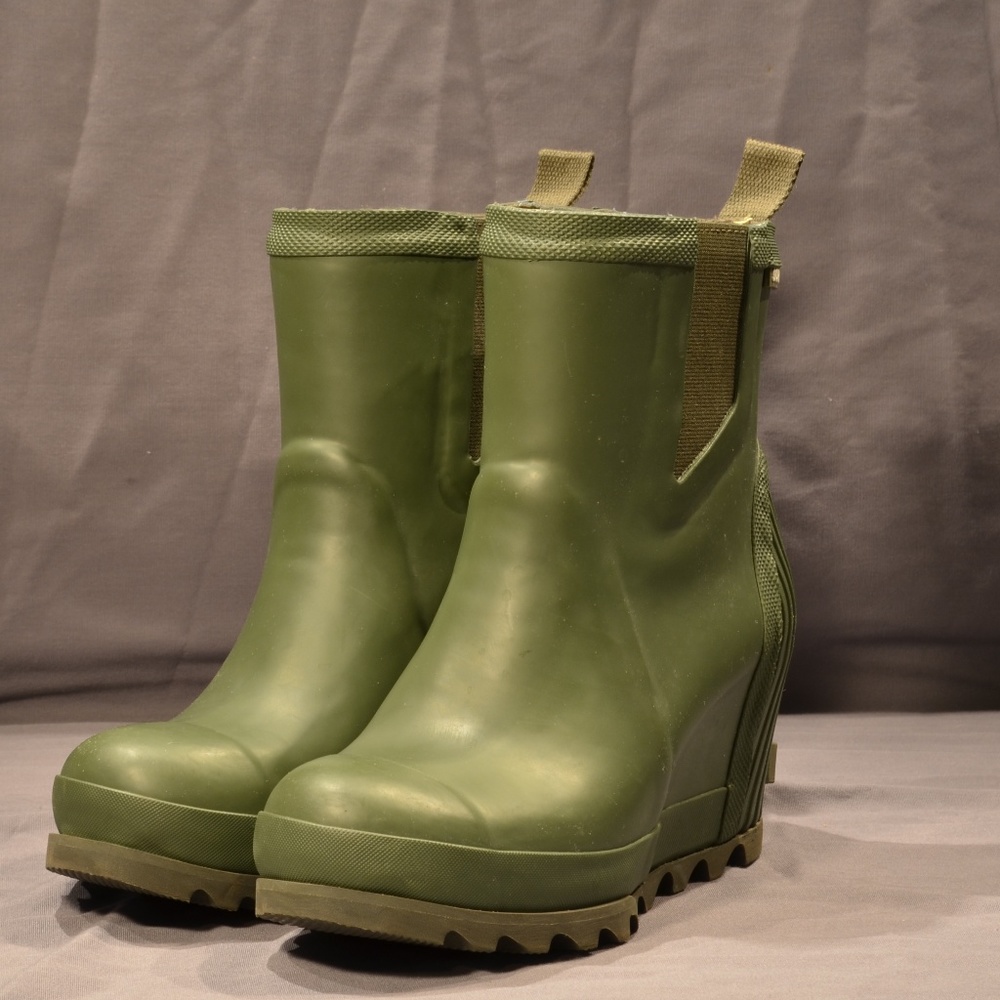SOREL JOAN RAIN WEDGE - Rubber Boots WMNs *Size 6